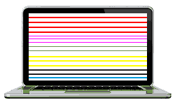 MacBook con rayas en pantalla