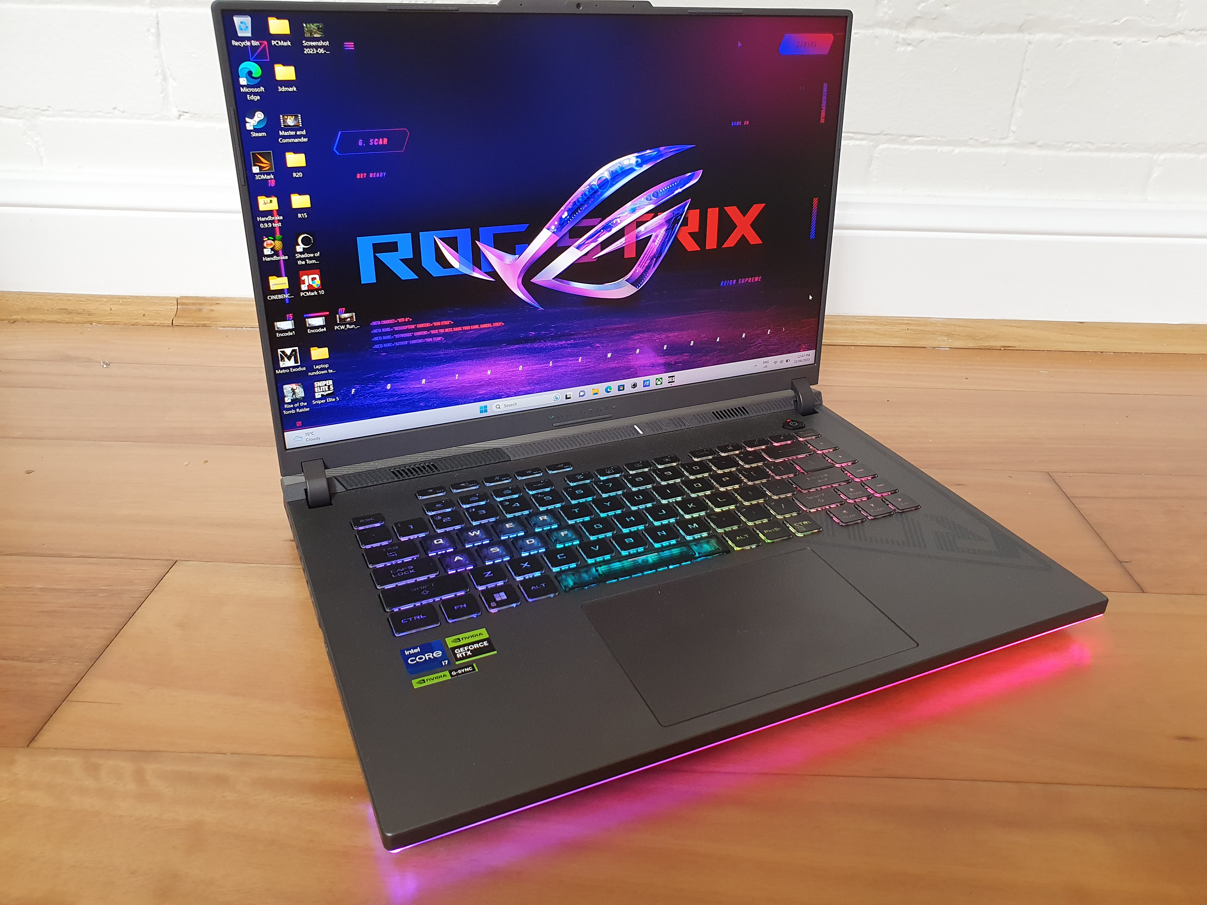 1694136189 149 Best laptops 2023 Top picks by the PC experts Asus ROG Strix G16 - Best keyboard for gaming