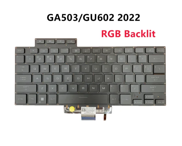 GA503/GU602 2022 RGB-Tastatur mit Hintergrundbeleuchtung.