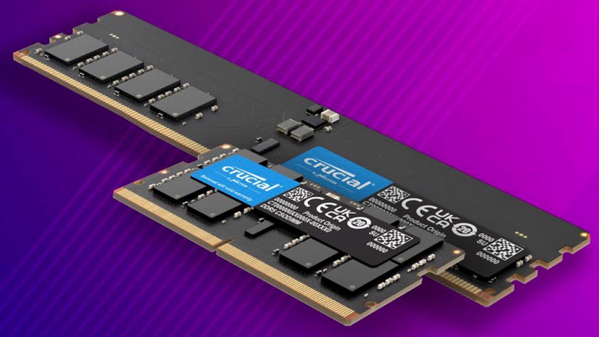 Micron meluncurkan DDR5-6400 CUDIMM dan CSODIMM untuk CPU Intel Core Ultra 200S: Kit DDR5-6400 dengan kapasitas hingga 32GB dengan pengaturan waktu C52