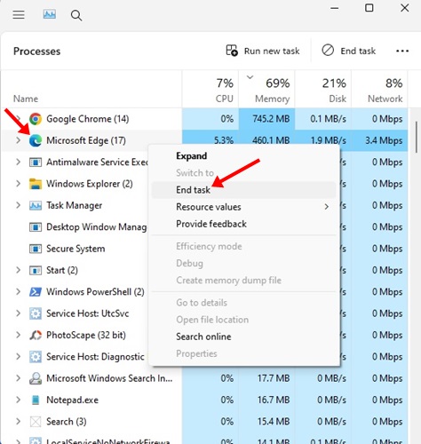 Microsoft Edge uppdateras inte på Windows 11? Slutför uppgiften