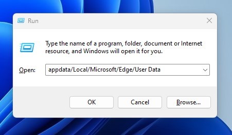 Microsoft Edge uppdateras inte på Windows 11? 61 klistra in följande rutt