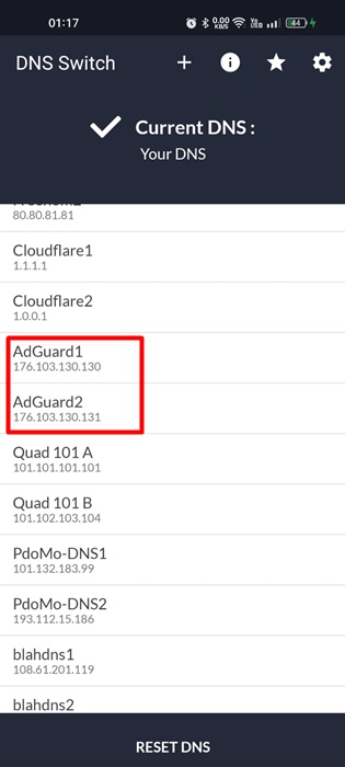 como configurara el adguard en android