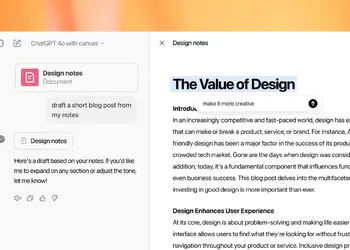 La nuova funzionalità Canvas di ChatGPT