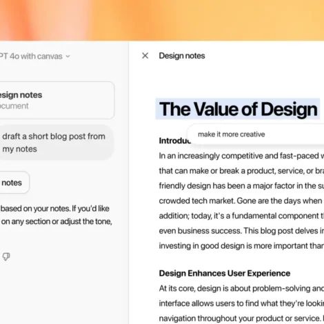 Fitur Canvas baru ChatGPT mengubahnya menjadi pengolah kata bertenaga AI