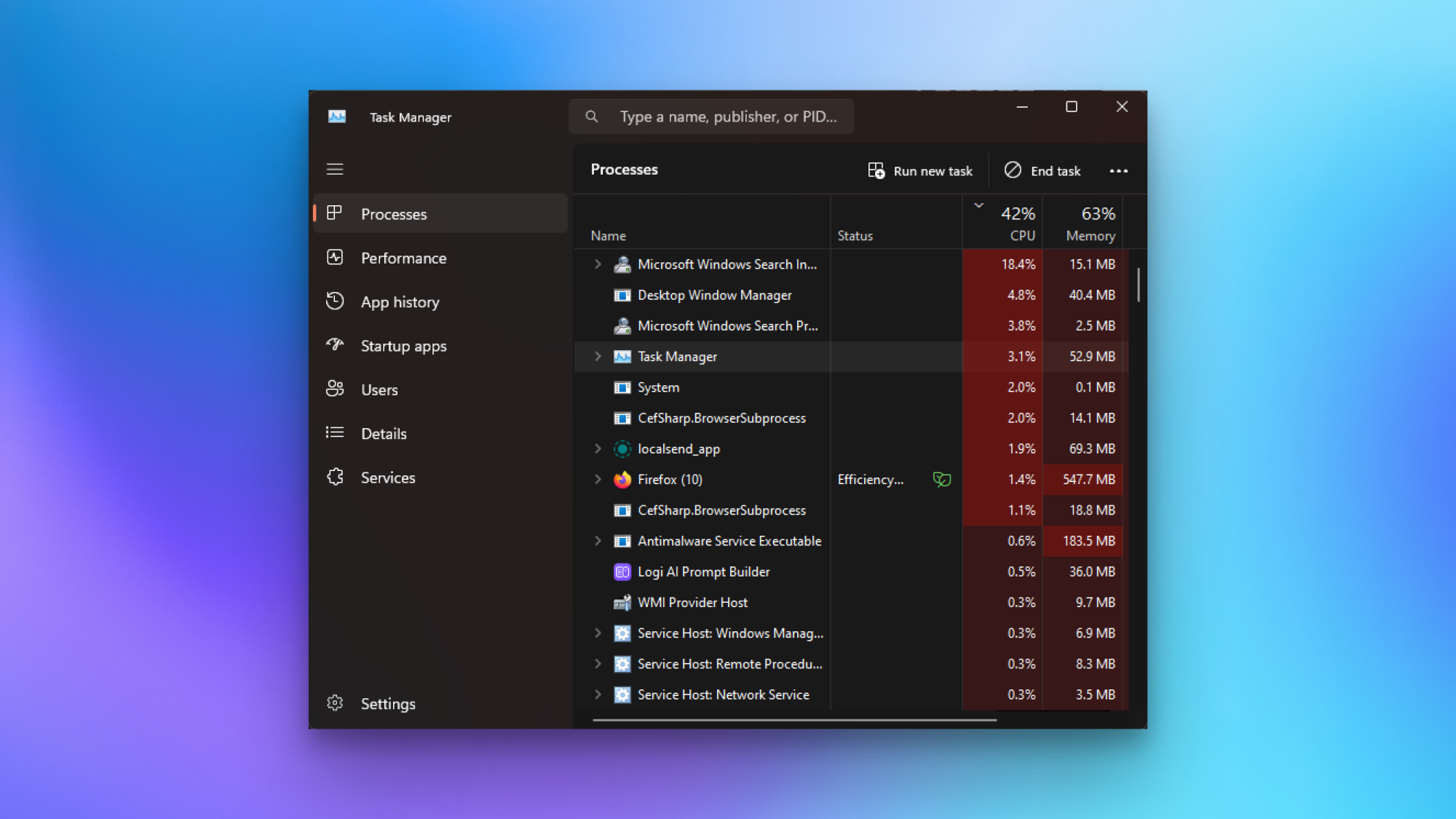 Andere Möglichkeiten, nicht reagierende Apps in Windows 11 zu schließen