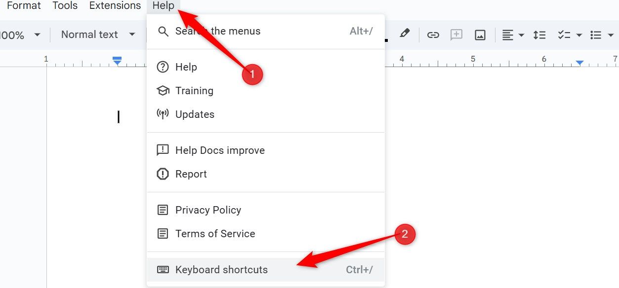 Google Docs para Principiantes: ¡8 Trucos Esenciales! 📄✨ 17 Checking Keyboard Shortcuts in Google Docs.