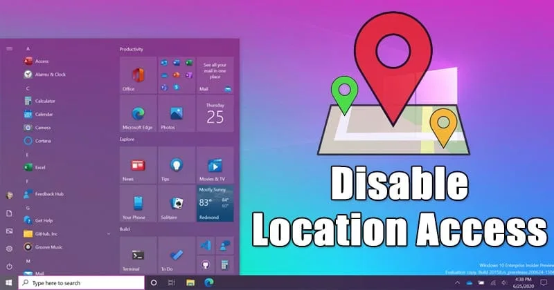 Turn off location tracking in Windows 🚨 8 clicks and avoid spying