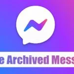 Supprimer les discussions archivées dans Messenger en 6 clics