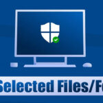 So scannen Sie eine einzelne Datei oder einen einzelnen Ordner mit Windows Defender