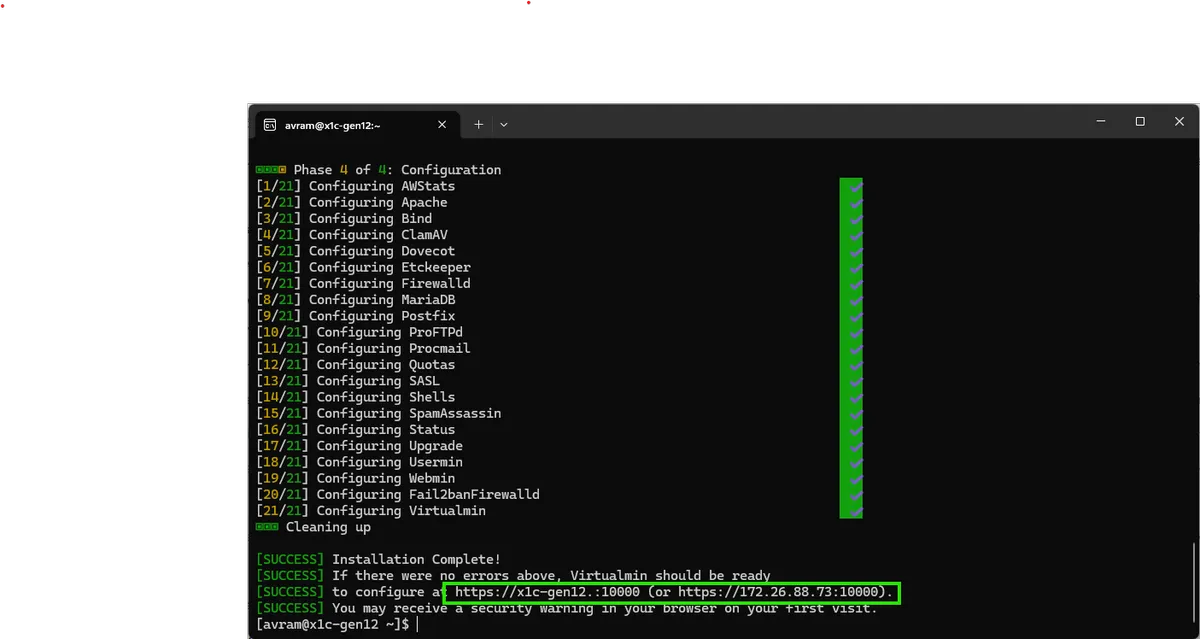 विंडोज 11 17 पर लोकल लिनक्स वेब सर्वर कैसे सेट करें यूआरएल पर जाएँ