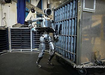 Boston Dynamics Atlas in azione