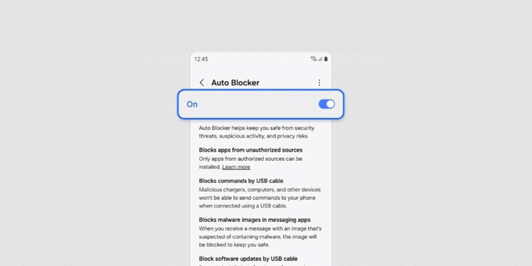 Cómo desactivar el Bloqueador Automático en Samsung 5 Cómo desactivar el Bloqueador Automático en Samsung