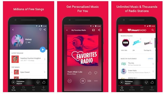 Applications radio pour Android