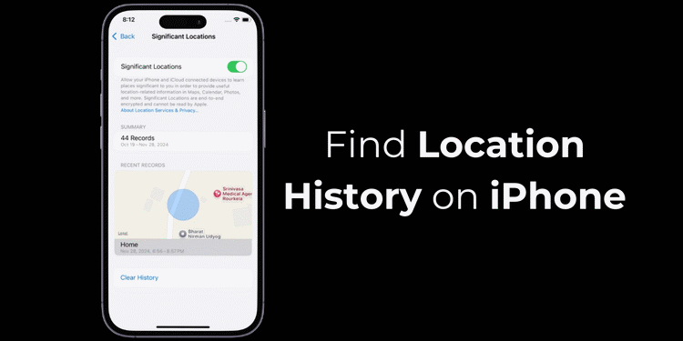 Anleitung zum Zugriff auf den Standortverlauf auf Ihrem iPhone 25 Historial de Ubicaciones en tu iPhone