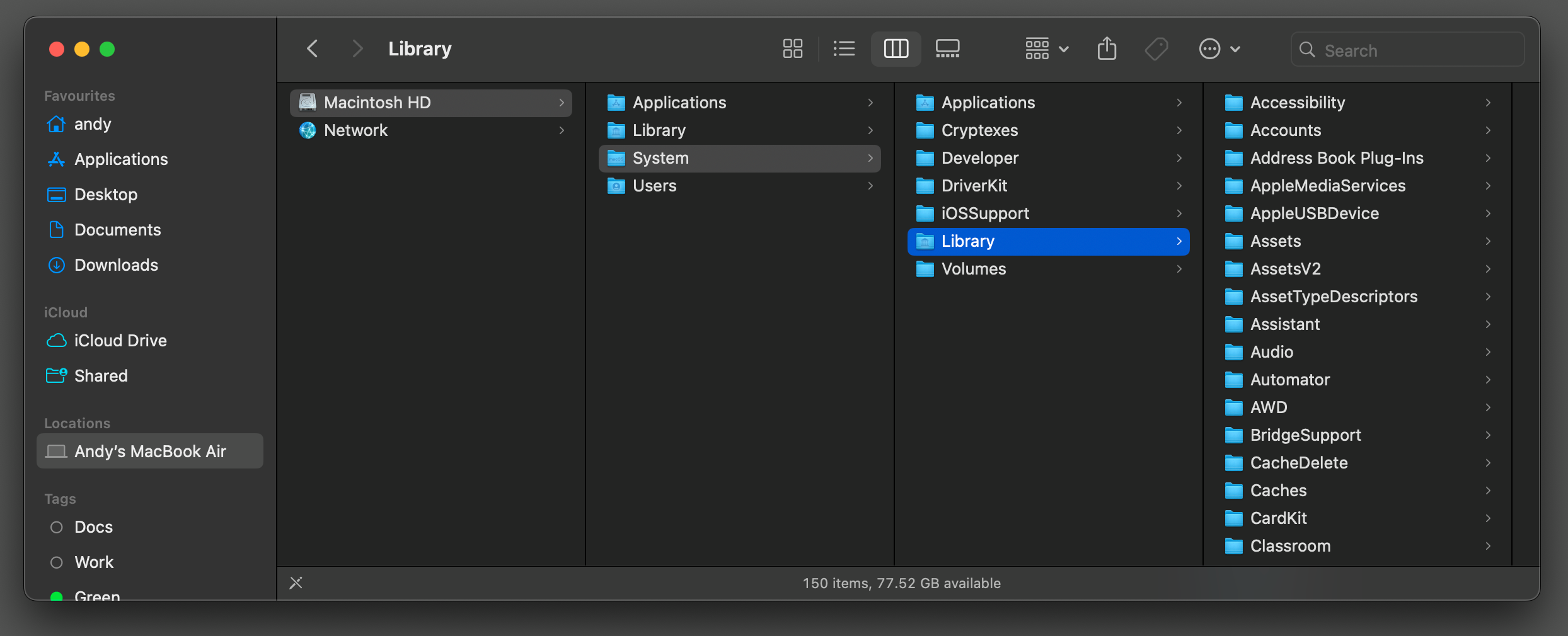 Carpeta Library macOS: Cómo limpiar y ganar espacio rápido 🔥🚀 10 La carpeta de Biblioteca del Sistema en macOS.