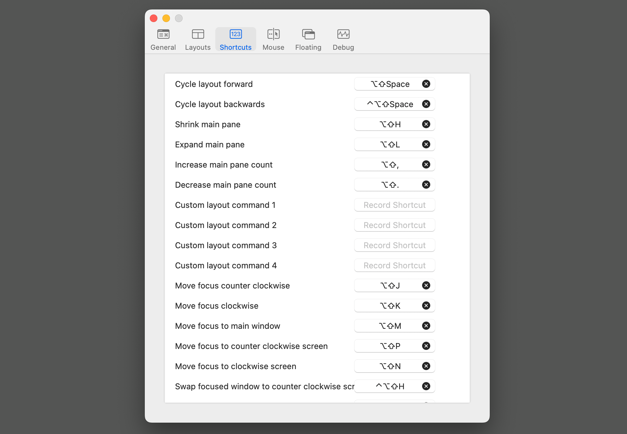 Gestion des fenêtres sur Mac : Oubliez les limitations d'Apple avec ces 5 applications ! 🚀🔥 12 Paramètres d'Améthyste et raccourcis clavier.