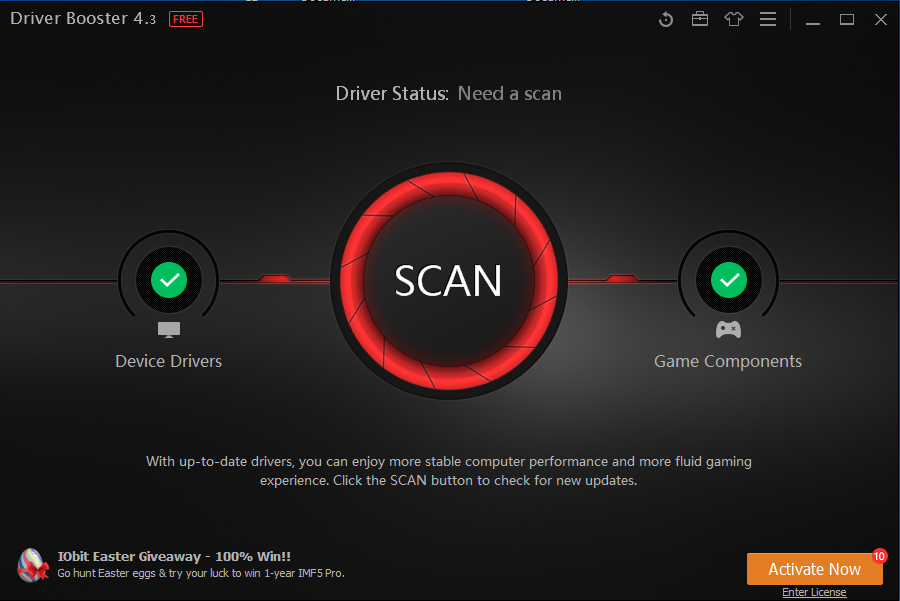 استخدام Driver Booster