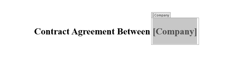 How to Repeat and Update Fields in Word and Save Hours ⏳🔥 15 A Microsoft Word document with the company document property added to the title.
