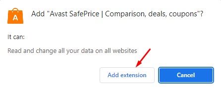 ChromeにAvast SafePriceを追加する