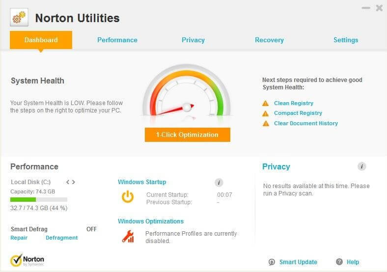 Norton Utilities