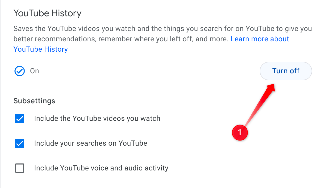 Setelan Google 🛠️ Lindungi privasi Anda dengan 8 langkah ini 13 Menonaktifkan Riwayat YouTube di Akun Google Anda.