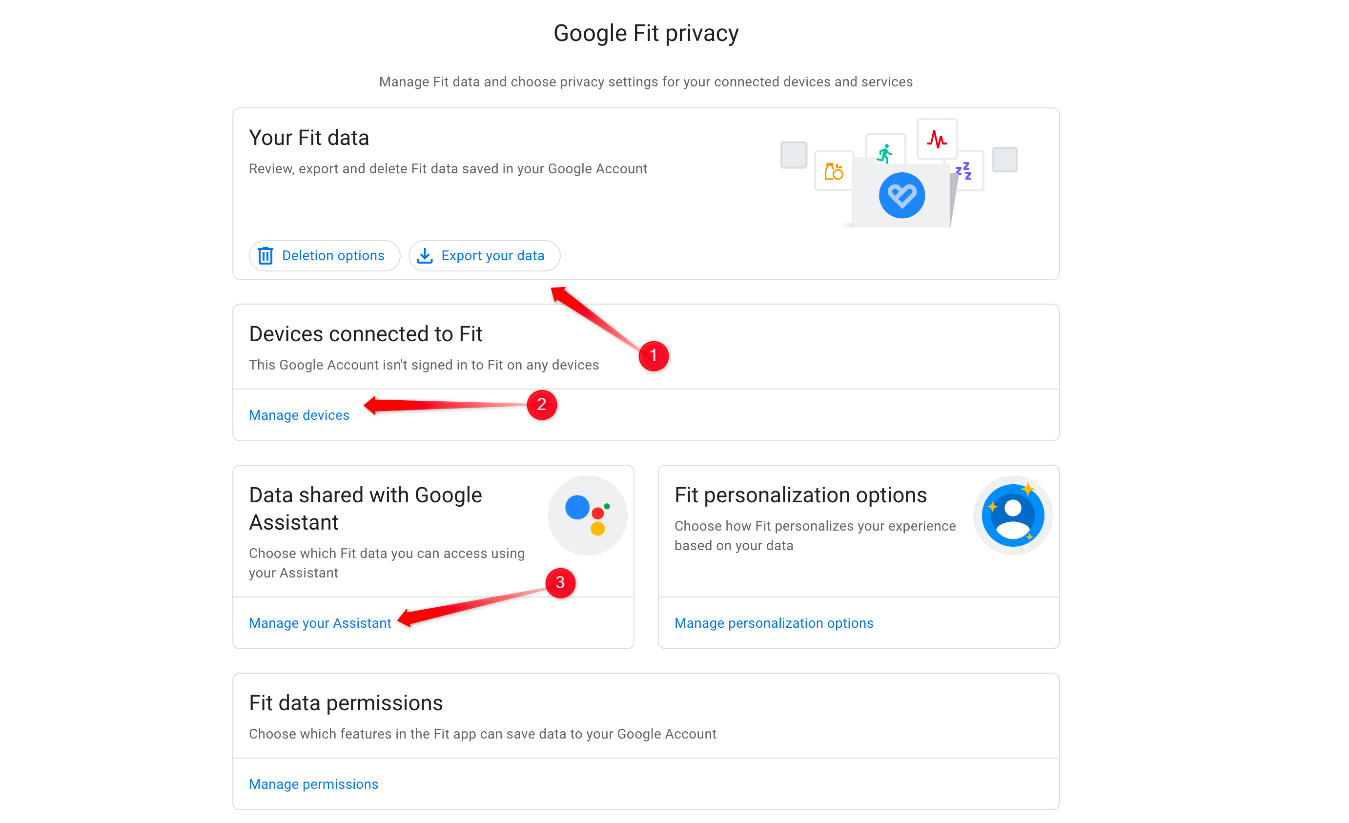 Setelan Google 🛠️ Lindungi privasi Anda dengan 8 langkah ini Mengubah pengaturan Google Fit di akun Google Anda.