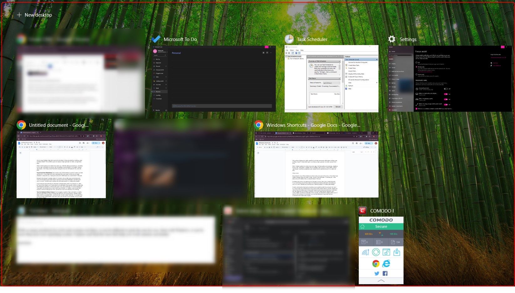 Produtividade Remota: Ferramentas Secretas do Windows que Você Deveria Usar 🔥🛠️ 11 Janelas abertas mostrando todas as janelas em execução.