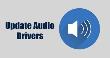 Update audio drivers in 4 easy steps