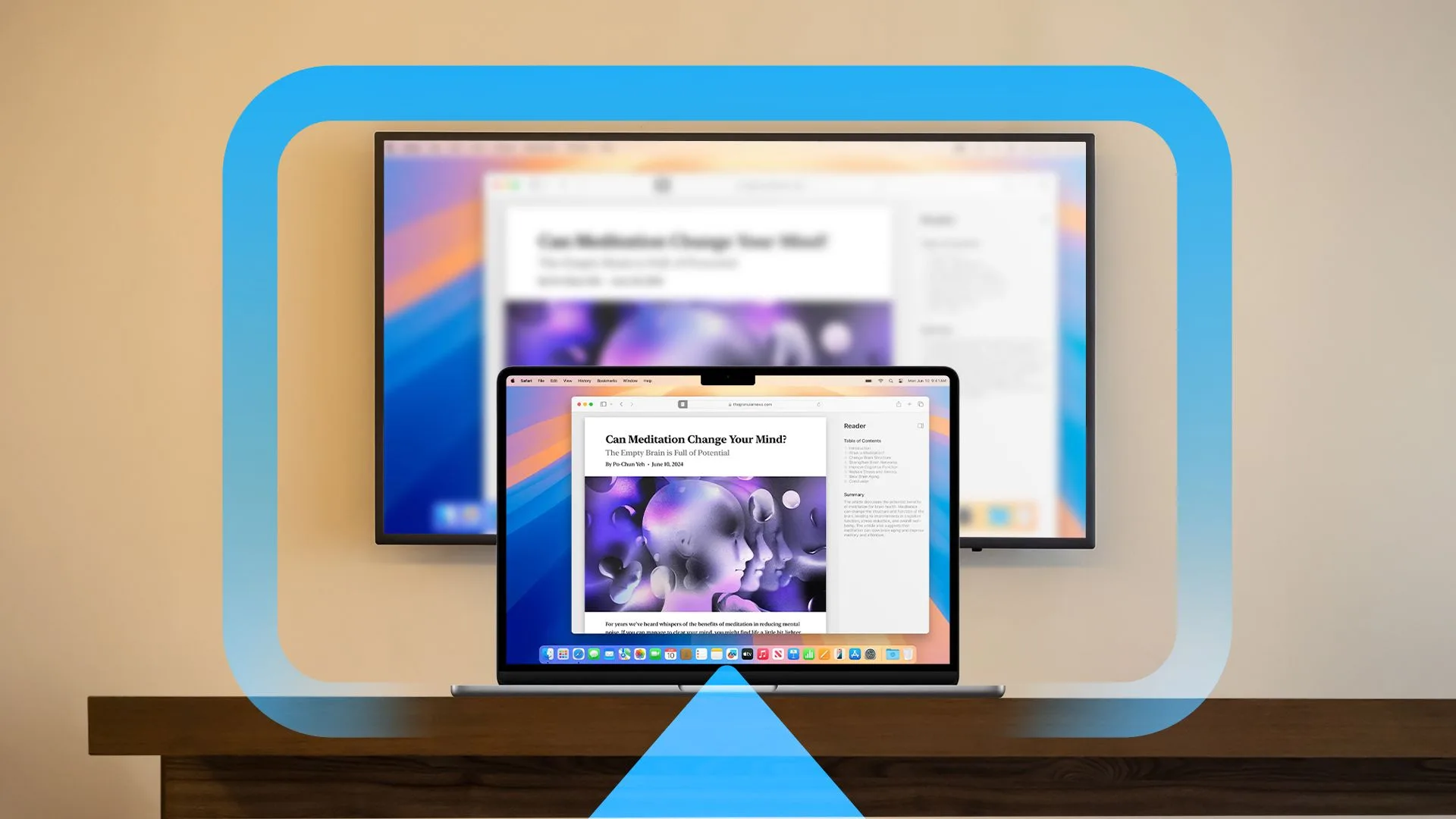 Jak wykonać kopię lustrzaną ekranu za pomocą AirPlay na komputerze Mac
