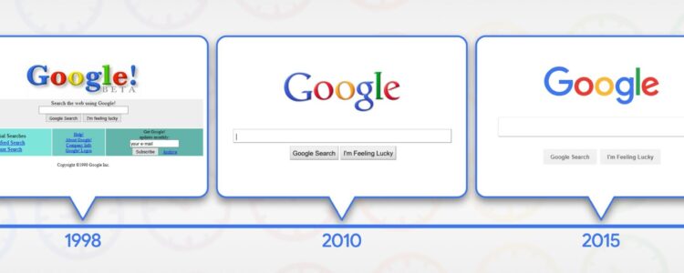 Risultati della ricerca Google: 26 anni di cambiamenti sorprendenti!