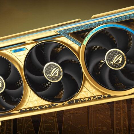 Asus rolls out golden RTX 5090 for buyers with deep pockets — ROG Astral GeForce RTX 5090 Dhahab OC Edition for the Middle Eastern market