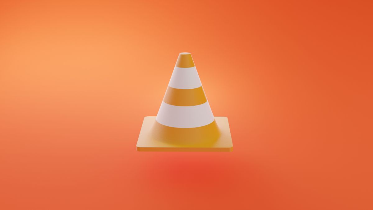 FFmpeg on Linux: 10 Essential Tricks 🎥✨ 17 A traffic cone that resembles the VLC media player icon.