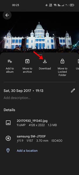 Transférer des photos de l'iPhone vers Android via Google Photos
