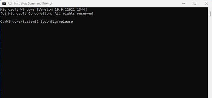 ipconfig/wydanie