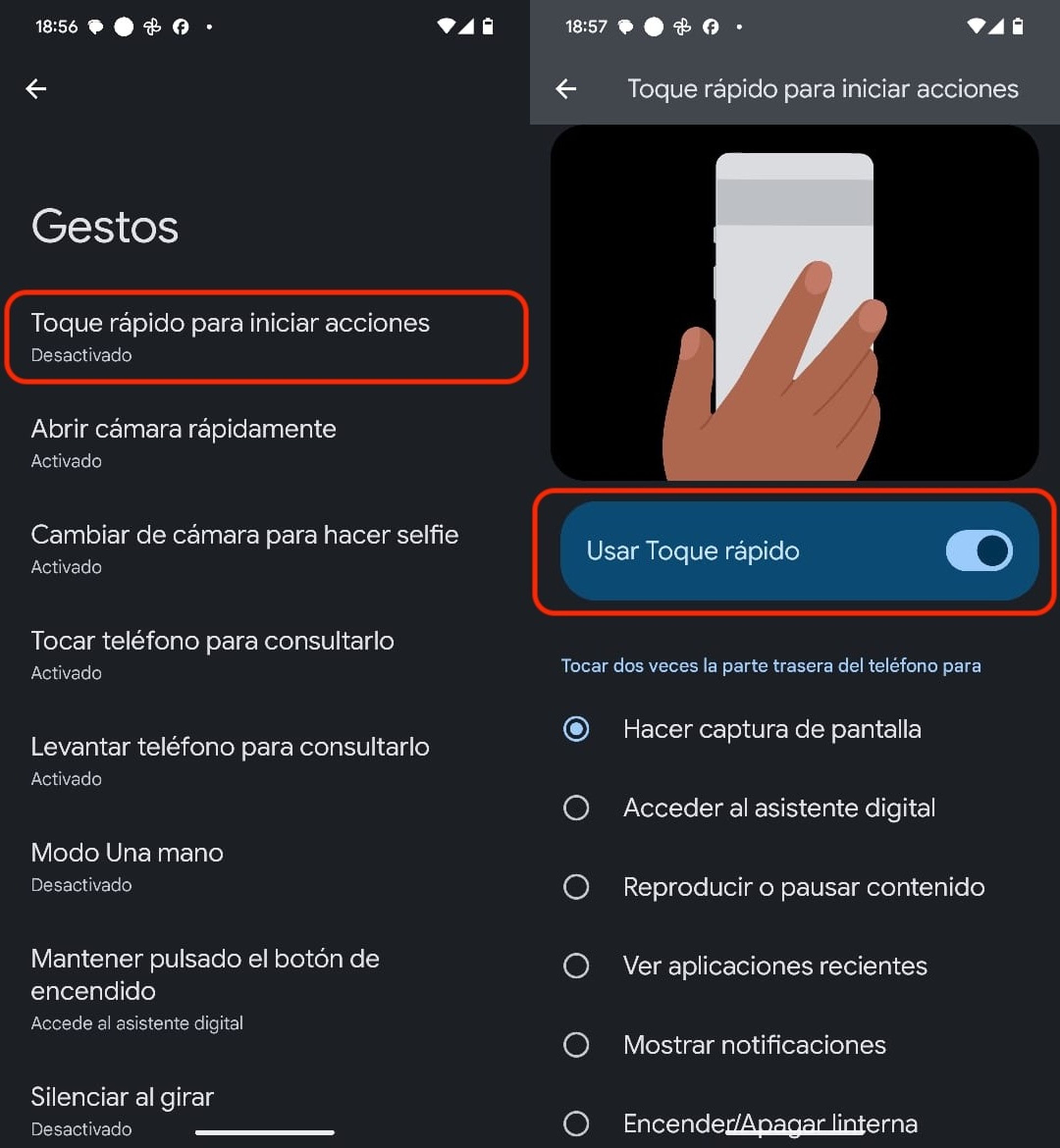 Back Tap: scopri il trucco nascosto che trasforma il tuo telefono ✨🤯 99 Come attivare il Back Touch sul tuo cellulare