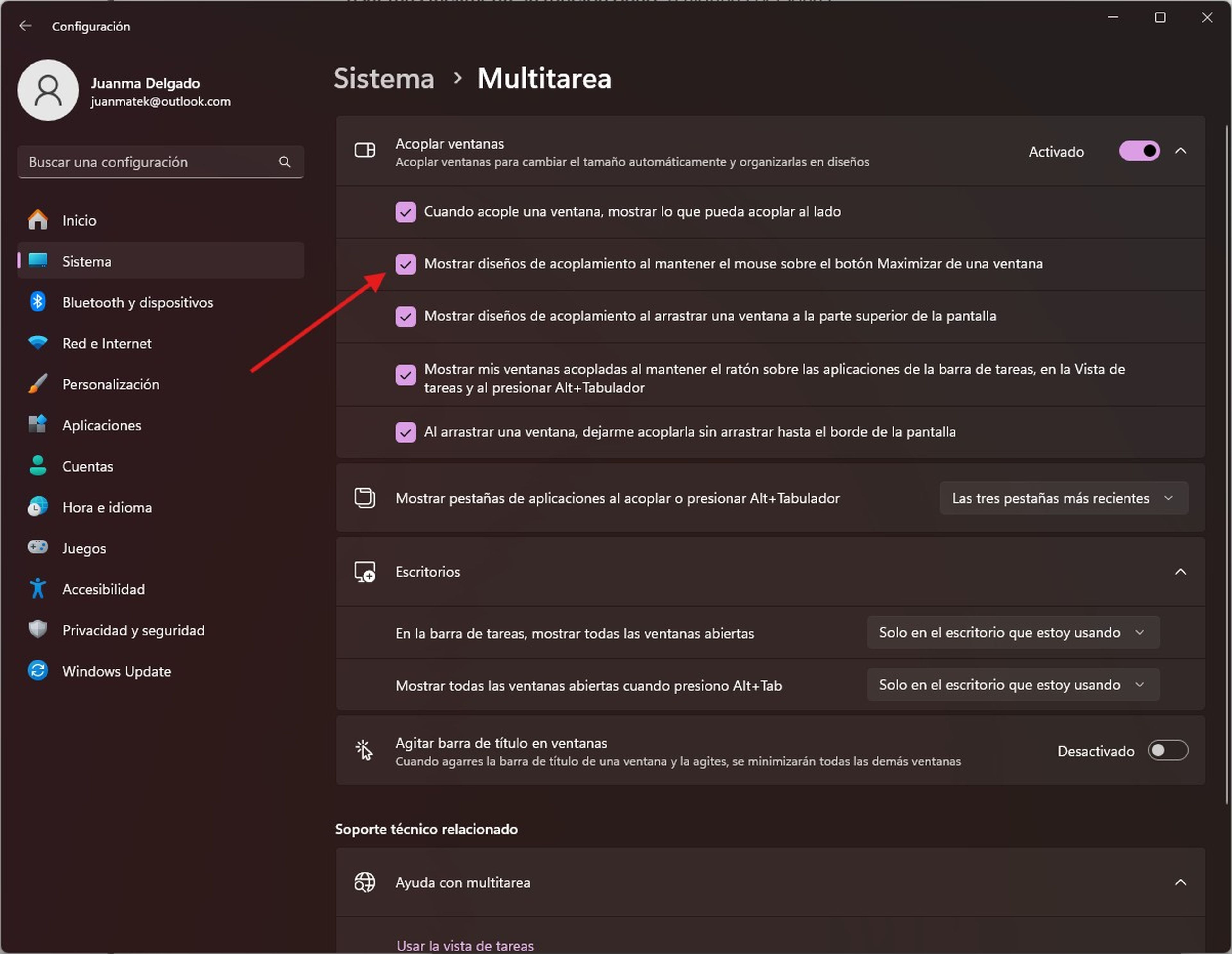 Windows 11 with Windows 10 style: How to go back to the classic in minutes ⏳✨ 104 Disable snap layouts