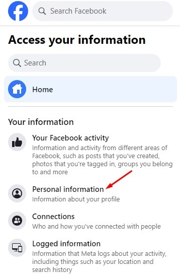 Información personal