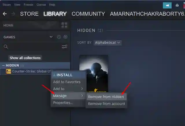 1743066422 197 Steam에서 숨겨진 게임을 보는 방법