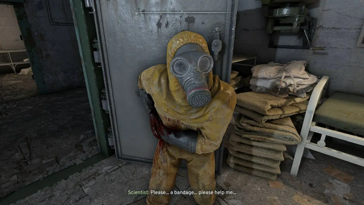 Should you help the Scientist in Atomfall?