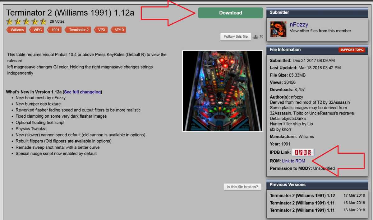 Visual Pinball: revive la magia del pinball gratis y fácil 🚀✨ 12 Enlace de ROM de Visual Pinball VPForum