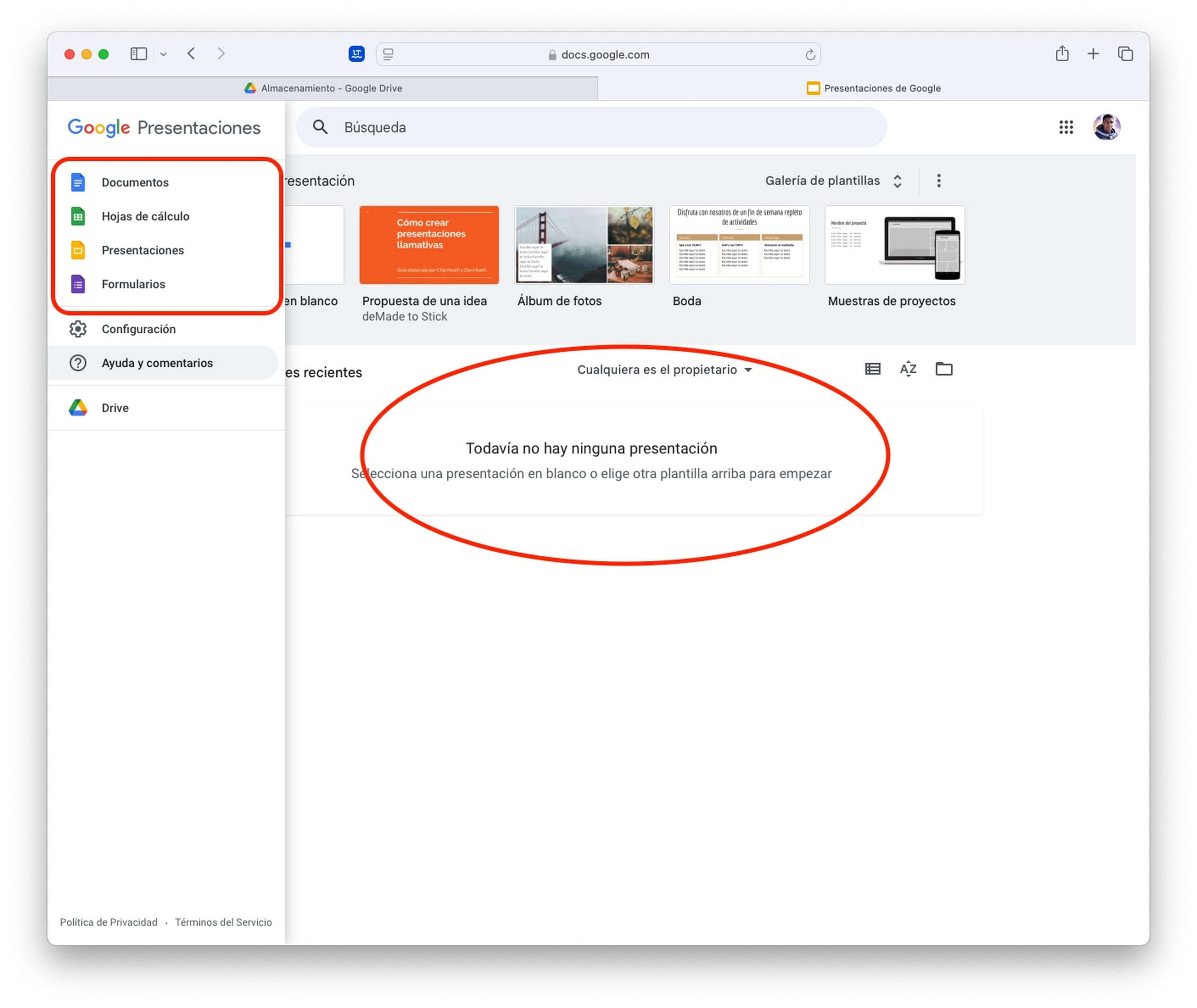 Almacenamiento Google: Cómo ganar GB sin borrar nada 📂✨ 17 Borrá documentos de Google Docs, Sheets y Slides