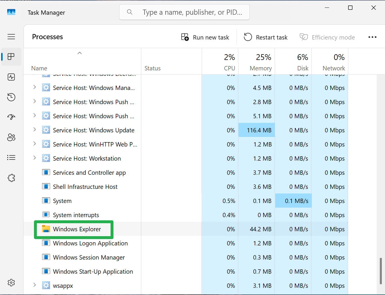Restart Windows 11 Explorer: Quick Fix if Your Bar Disappears 🚀🖥️ 99 Locate Windows Explorer under processes