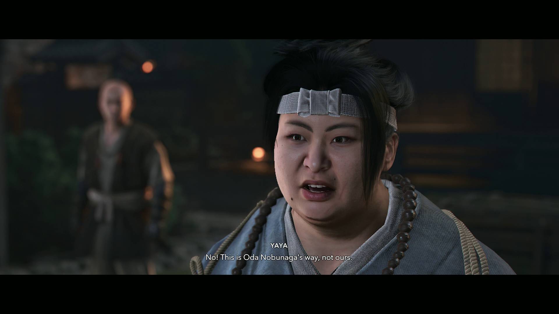 Assassin's Creed Shadows: ¿Mitsumune o Yaya? La decisión clave que cambia todo 🔥🕵️♂️ 95 Yaya de Assassin’s Creed Shadows gritando a Mitsumune antes de la elección
