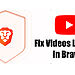 ¿Videos de YouTube con retraso en Brave? Solución en minutos ⚡️ 24 ¿Videos de YouTube con retraso en Brave?