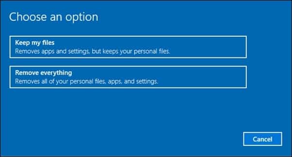 Conservar mis archivos