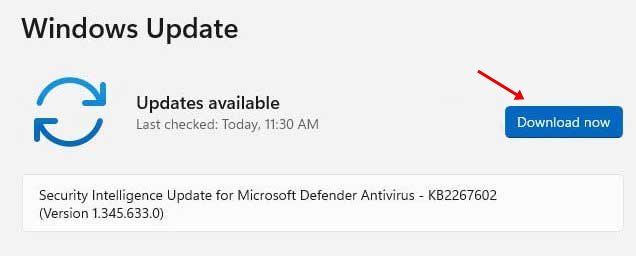 actualizaciones de windows