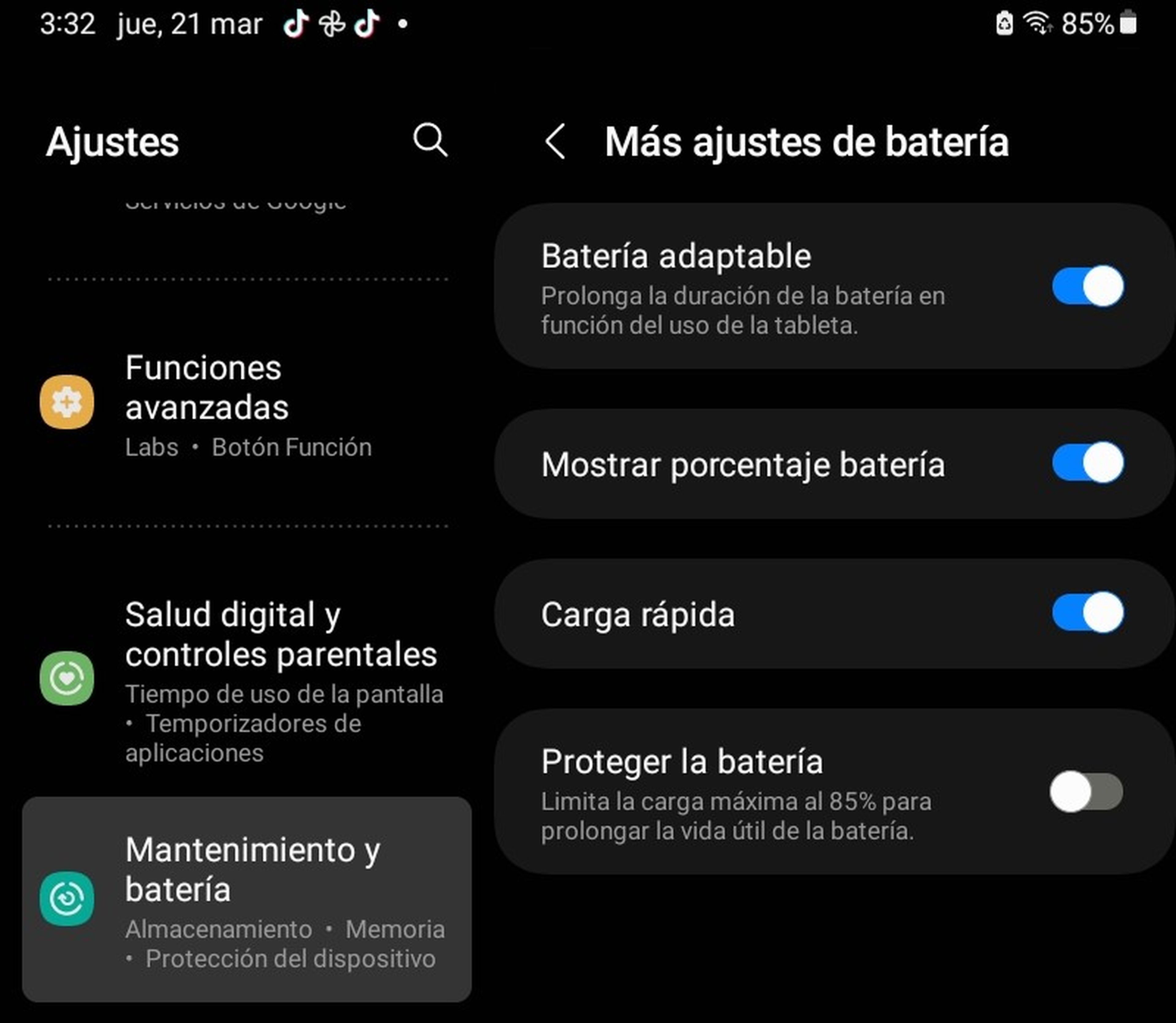 Старый Android-смартфон: улучшите его производительность прямо сейчас с помощью этих советов 🔋✨ 6 Активировать адаптивную батарею