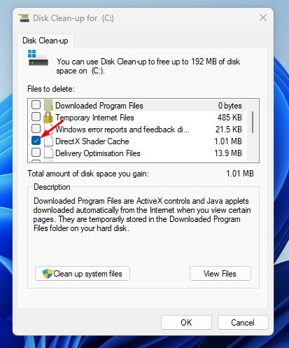 DirectX Shader Cache
