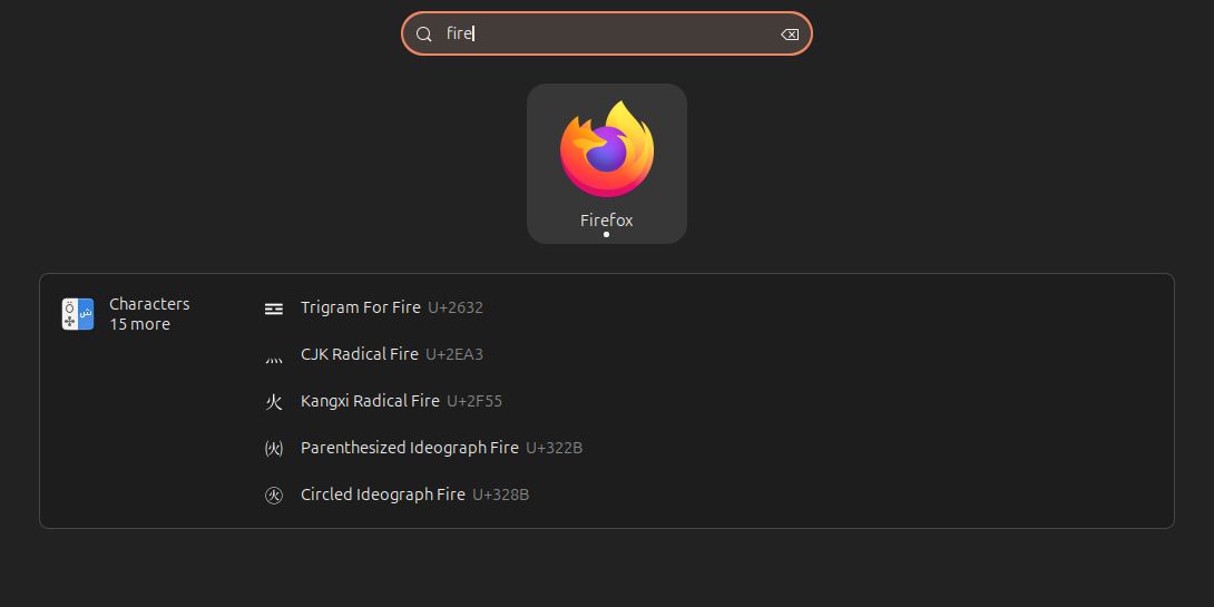 Configuraciones de Ubuntu que mejoran tu experiencia: Aprendé los 7 Secretos 20 Ubicando Firefox en la búsqueda del menú de aplicaciones.